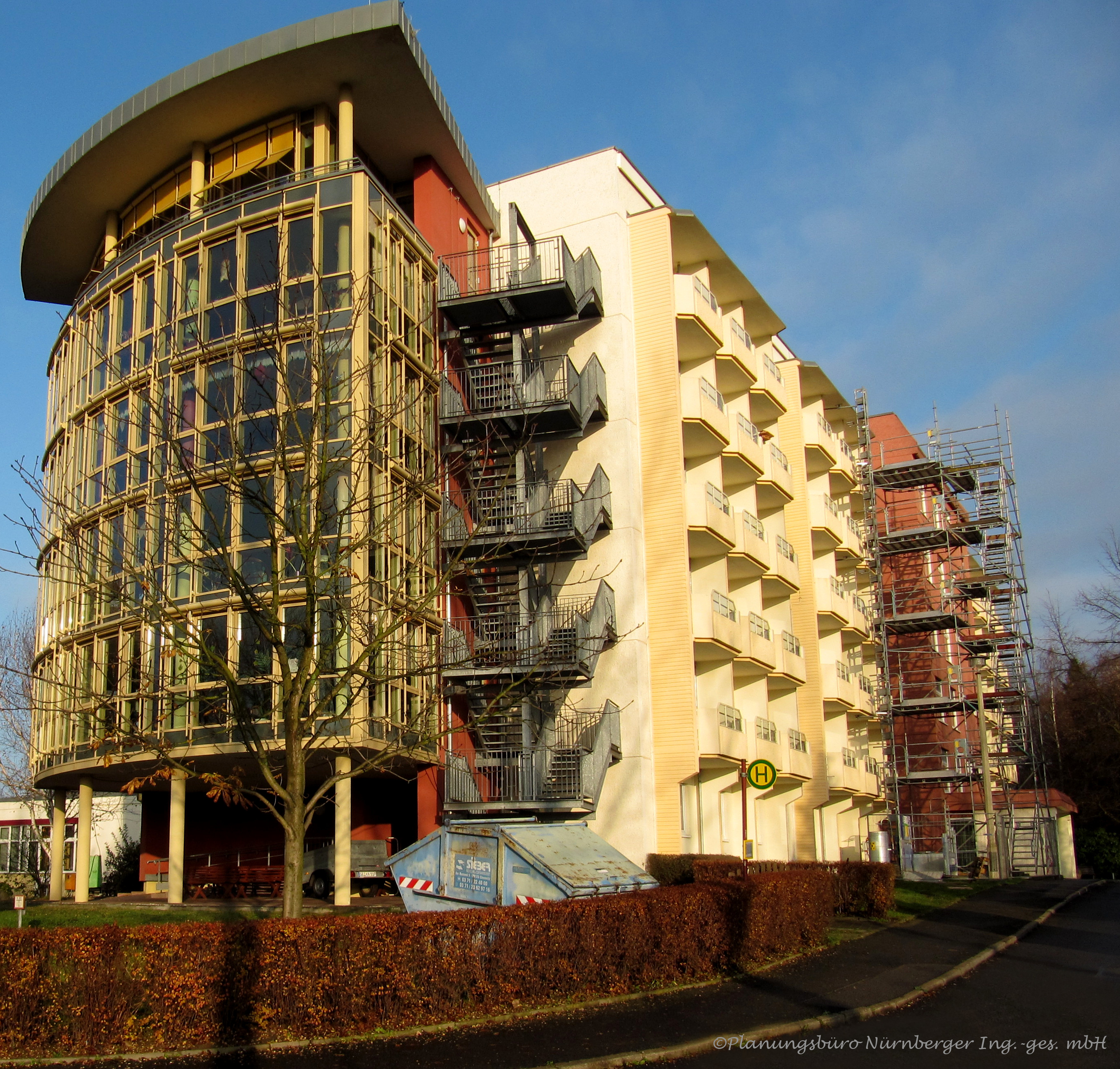Altenpflegeheim_Am Wasserturm_Außenansicht APH